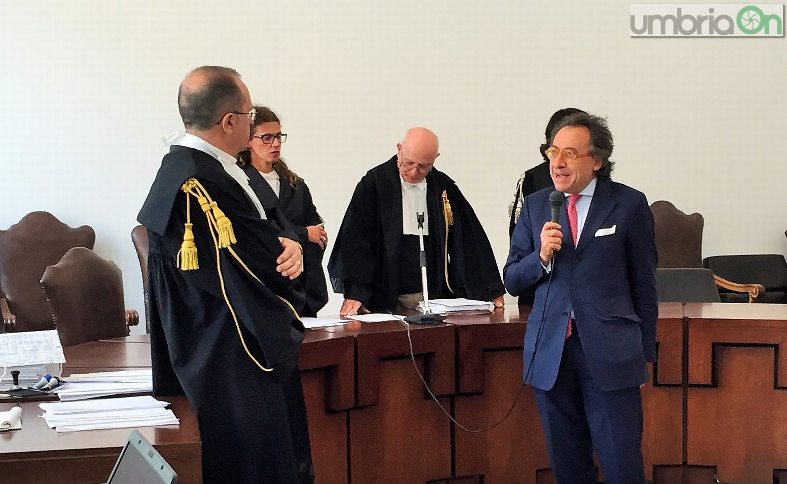 Insediamento nuovo procuratore Terni, Alberto Liguori, giuramento tribunale - 12 aprile 2016 (15)