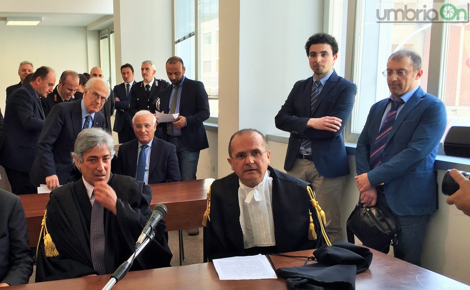Insediamento nuovo procuratore Terni, Alberto Liguori, giuramento tribunale - 12 aprile 2016 (5)