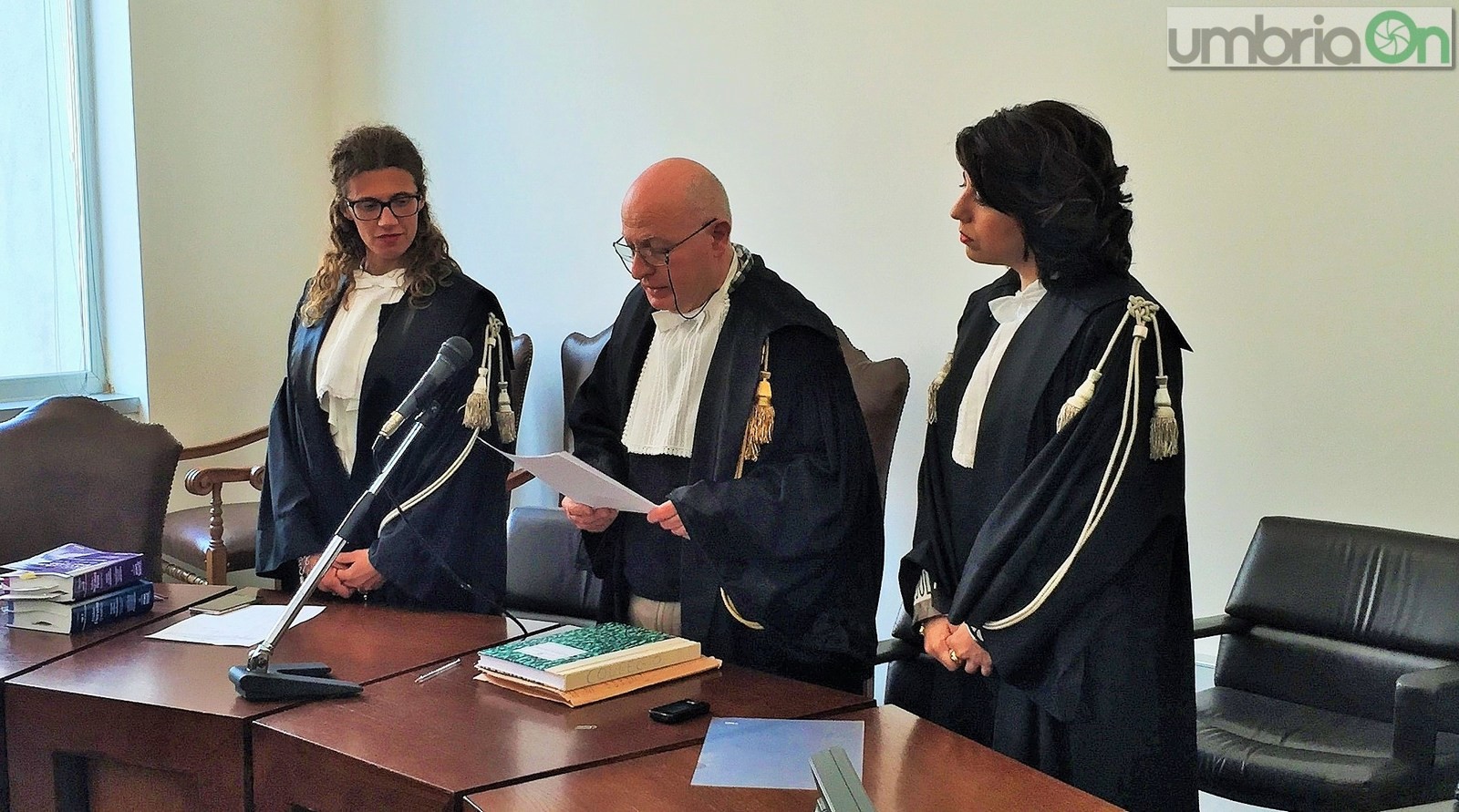 Insediamento nuovo procuratore Terni, Alberto Liguori, giuramento tribunale - 12 aprile 2016 (8)
