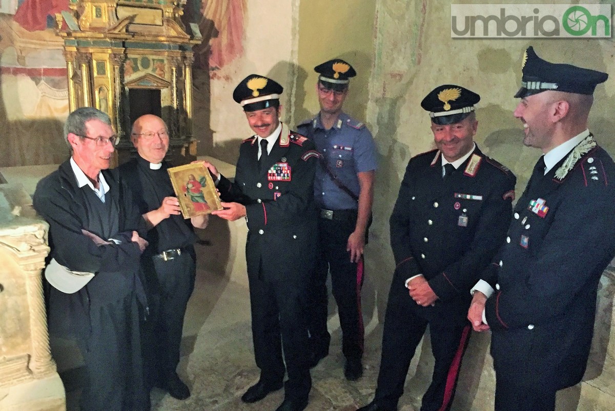 San Pietro in Valle, recupero opere d'arte carabinieri - 30 giugno 2016 (11)