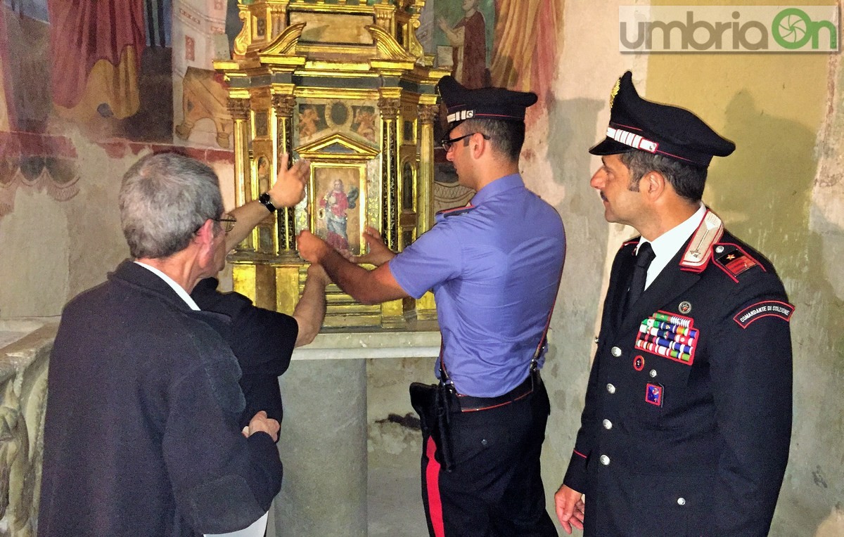 San Pietro in Valle, recupero opere d'arte carabinieri - 30 giugno 2016 (12)