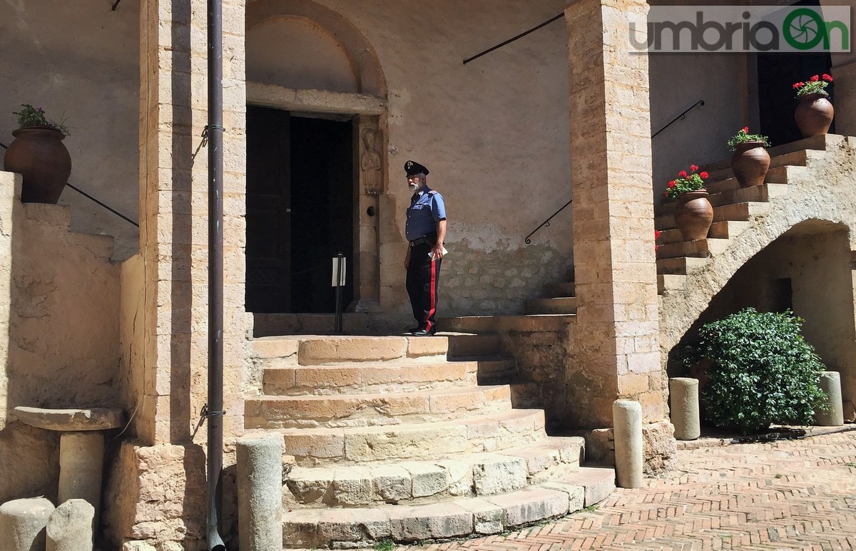 San Pietro in Valle, recupero opere d'arte carabinieri - 30 giugno 2016 (2)