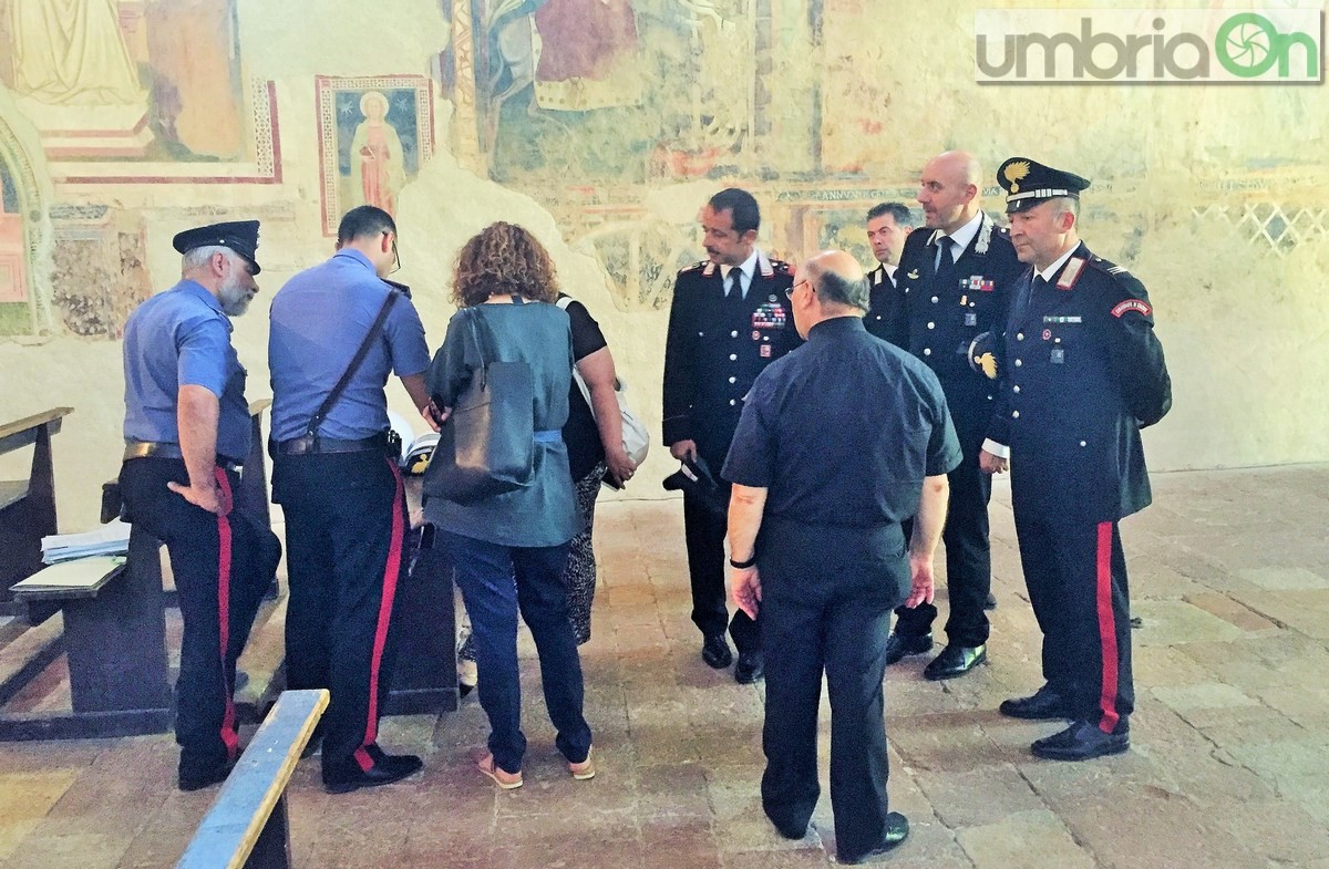 San Pietro in Valle, recupero opere d'arte carabinieri - 30 giugno 2016 (3)