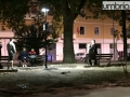 La gente è scesa in strada