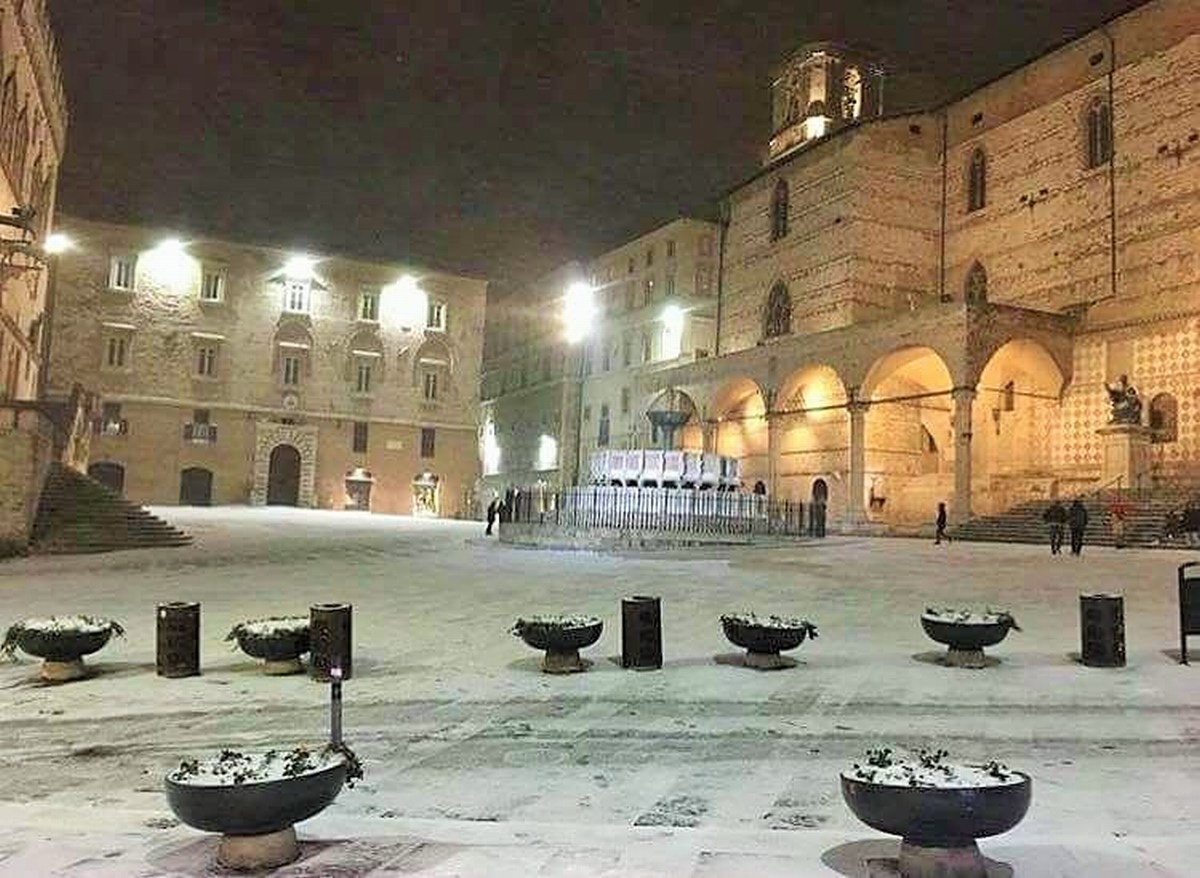 Neve Burian Perugia maltempo - 26 febbraio 2018 (1)