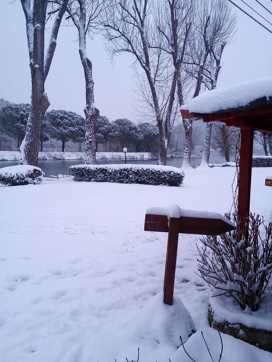 Neve nevicata Umbria Terni Perugia Orvieto maltempo Burian - 26 febbraio 2018 (1)