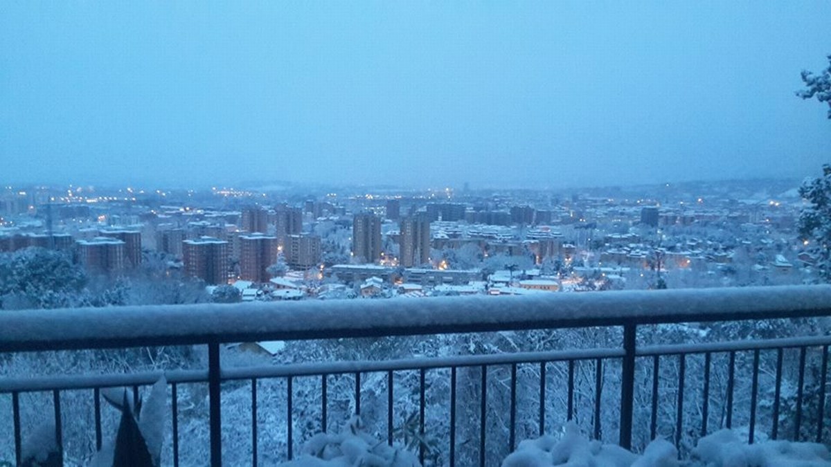 Neve nevicata Umbria Terni Perugia Orvieto maltempo Burian - 26 febbraio 2018 (11)