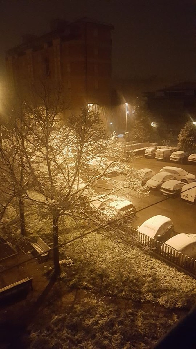 Neve nevicata Umbria Terni Perugia Orvieto maltempo Burian - 26 febbraio 2018 (2)