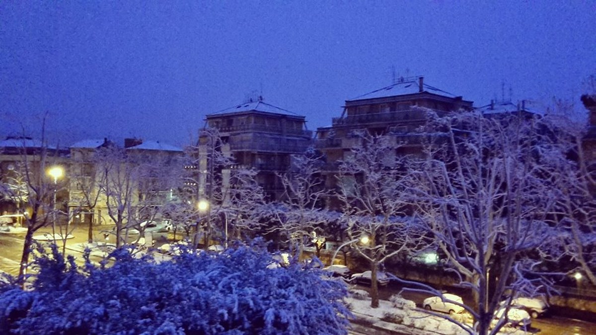 Neve nevicata Umbria Terni Perugia Orvieto maltempo Burian - 26 febbraio 2018 (6)