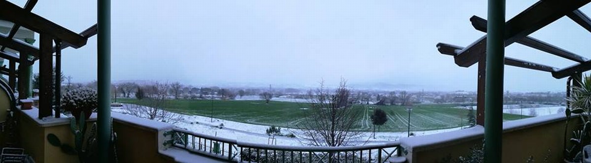 Neve nevicata Umbria Terni Perugia Orvieto maltempo Burian - 26 febbraio 2018 (7)