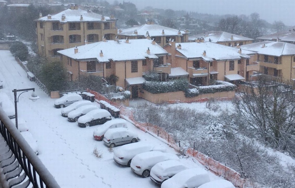 Umbria Burian Maltempo Terni Orvieto Perugia neve - 26 febbraio 2018 (4)