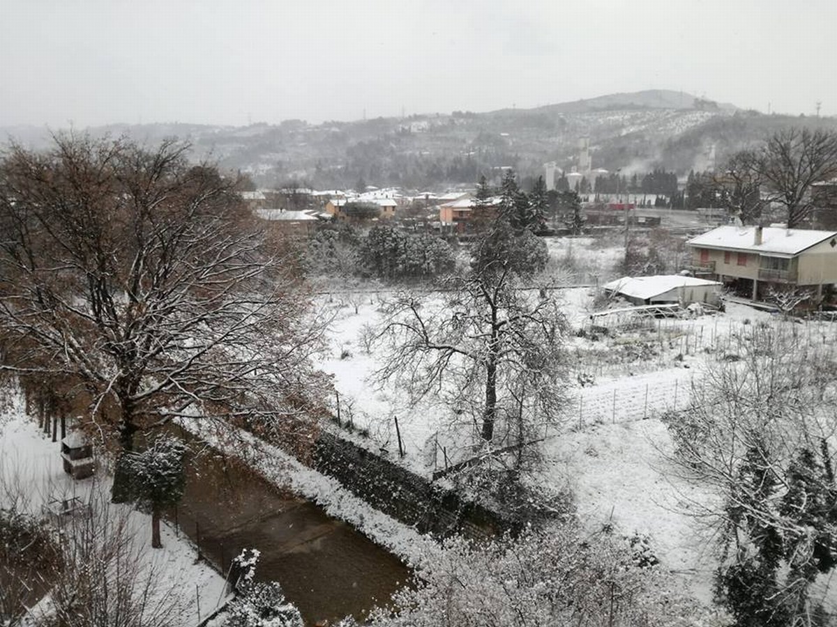 Umbria Burian neve maltempo - 26 febbraio 2018 (1)