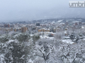 Terni sotto la neve, Burian - 26 febbraio 2018