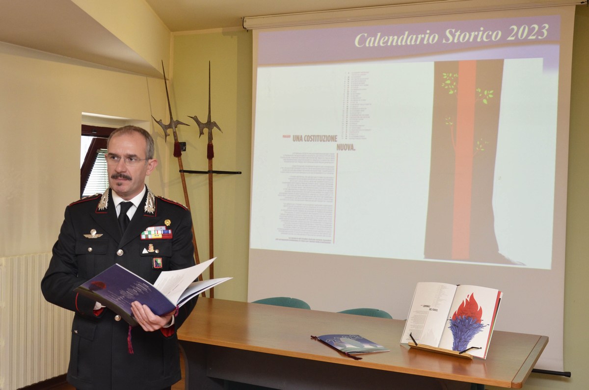 Presentazione calendario carabinieri 2023 - Comando Perugia (3)