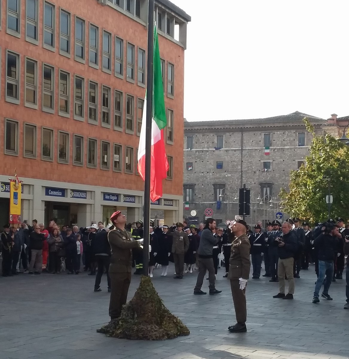 Celebrazioni unità nazionale e forze armate Terni - 4 novembre 2017 (2)