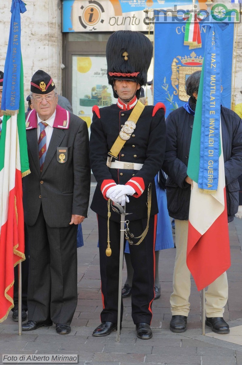 Celebrazioni unità nazionale e forze armate Terni - 4 novembre 2017 (foto Mirimao) (1)