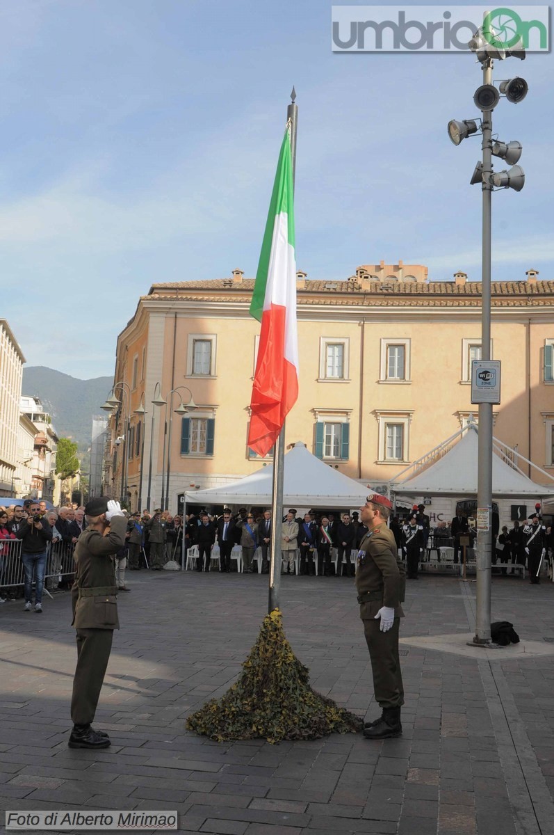 Celebrazioni unità nazionale e forze armate Terni - 4 novembre 2017 (foto Mirimao) (10)