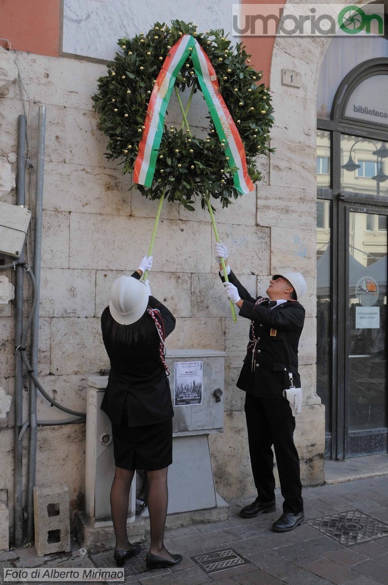 Celebrazioni unità nazionale e forze armate Terni - 4 novembre 2017 (foto Mirimao) (13)