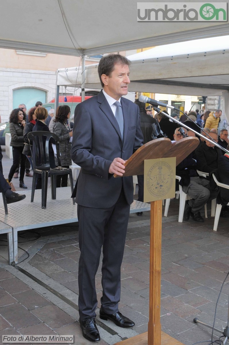 Celebrazioni unità nazionale e forze armate Terni - 4 novembre 2017 (foto Mirimao) (18)