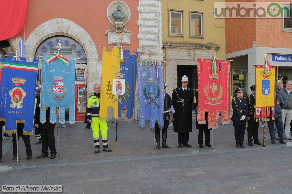 Celebrazioni unità nazionale e forze armate Terni - 4 novembre 2017 (foto Mirimao) (2)