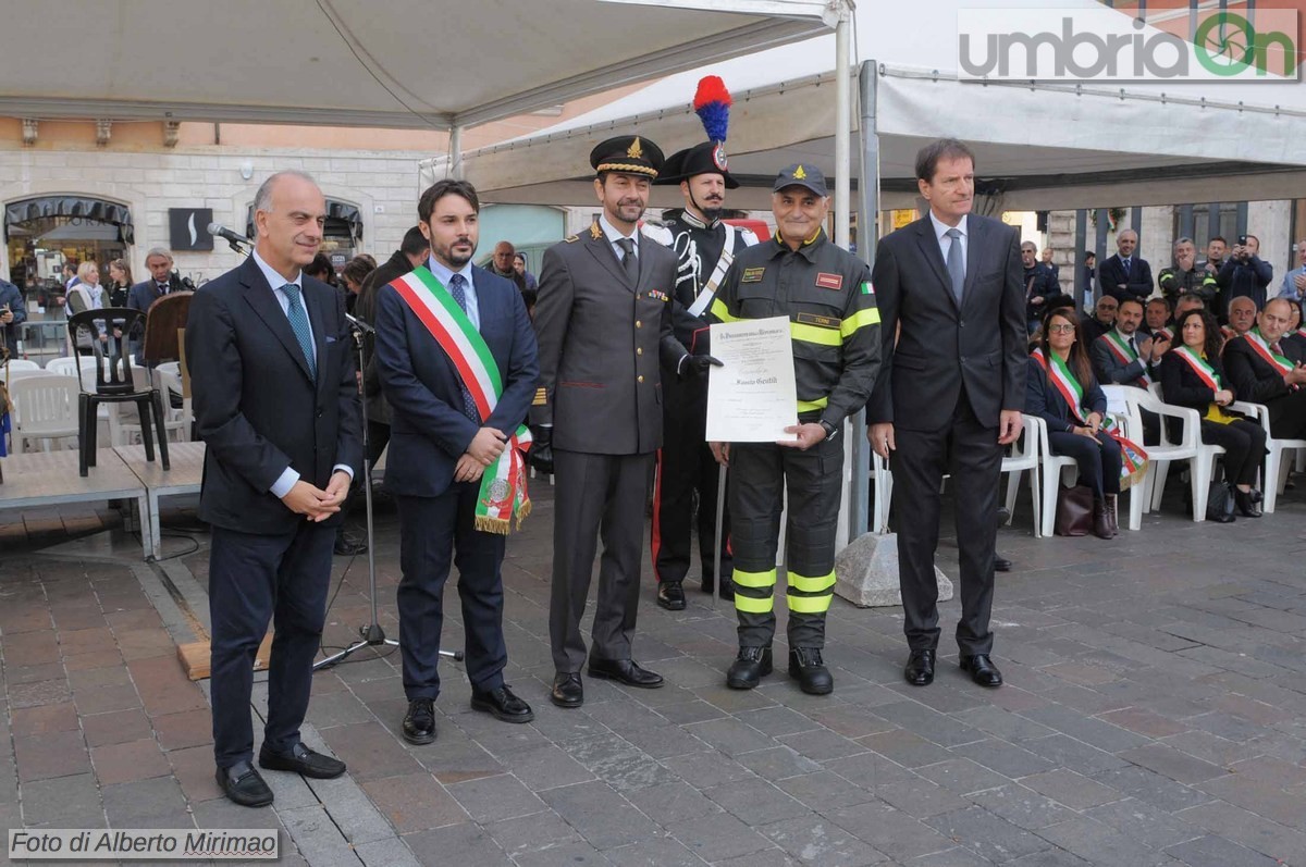 Celebrazioni unità nazionale e forze armate Terni - 4 novembre 2017 (foto Mirimao) (29)