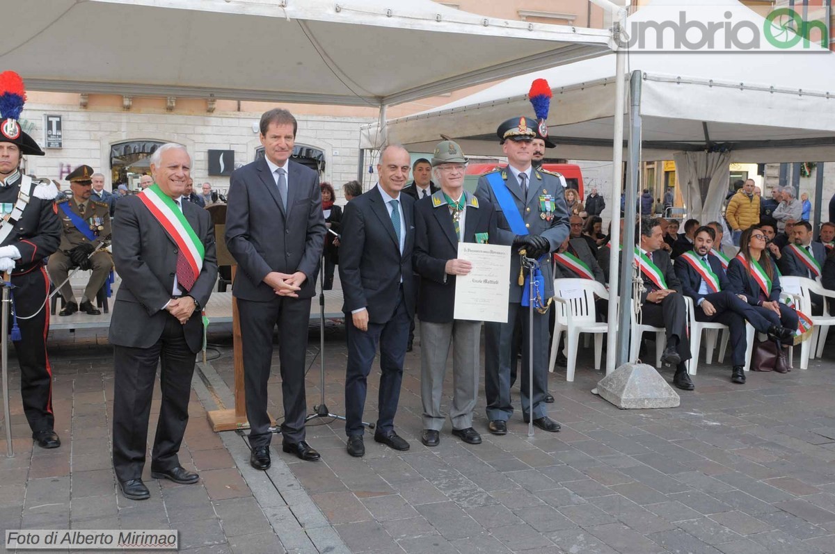 Celebrazioni unità nazionale e forze armate Terni - 4 novembre 2017 (foto Mirimao) (34)