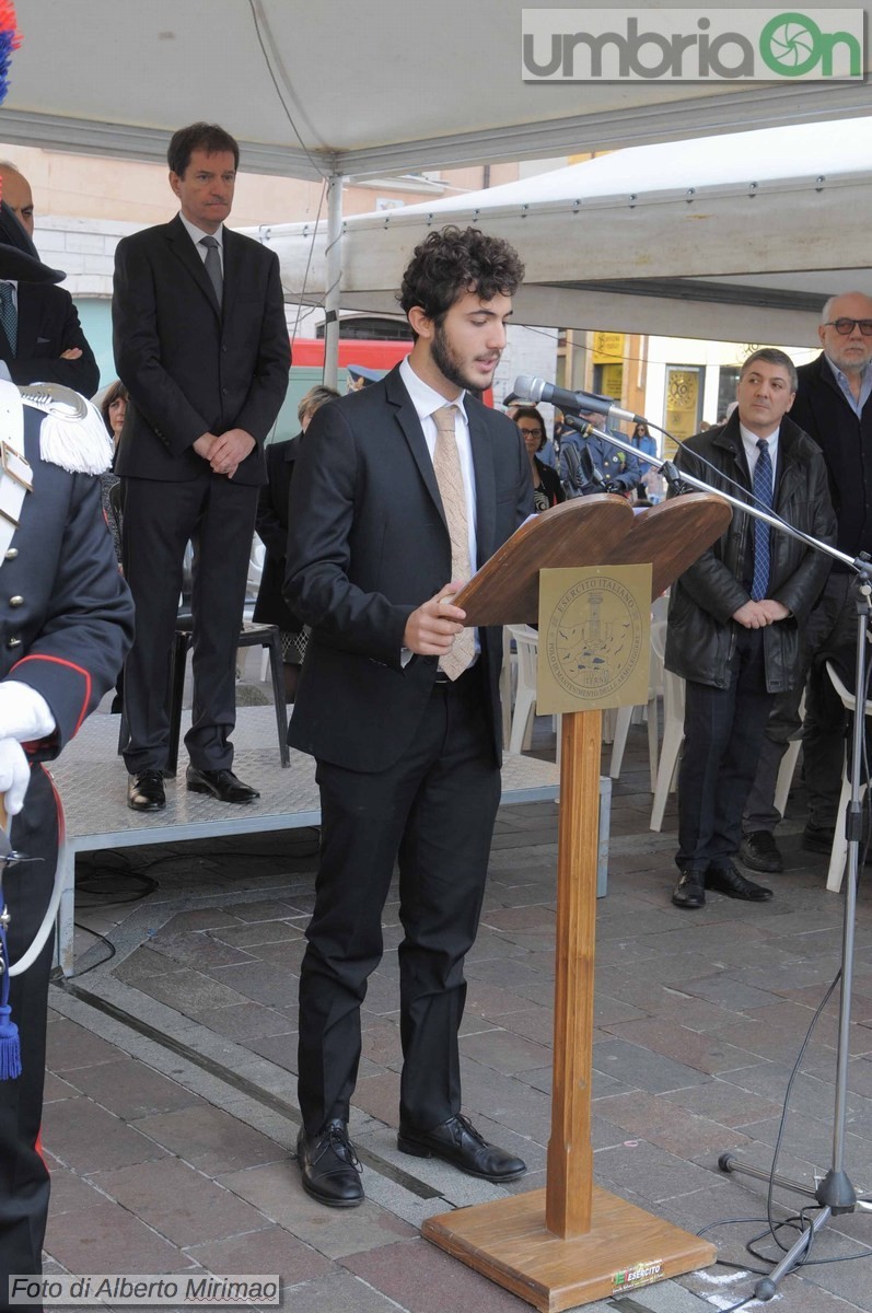 Celebrazioni unità nazionale e forze armate Terni - 4 novembre 2017 (foto Mirimao) (35)