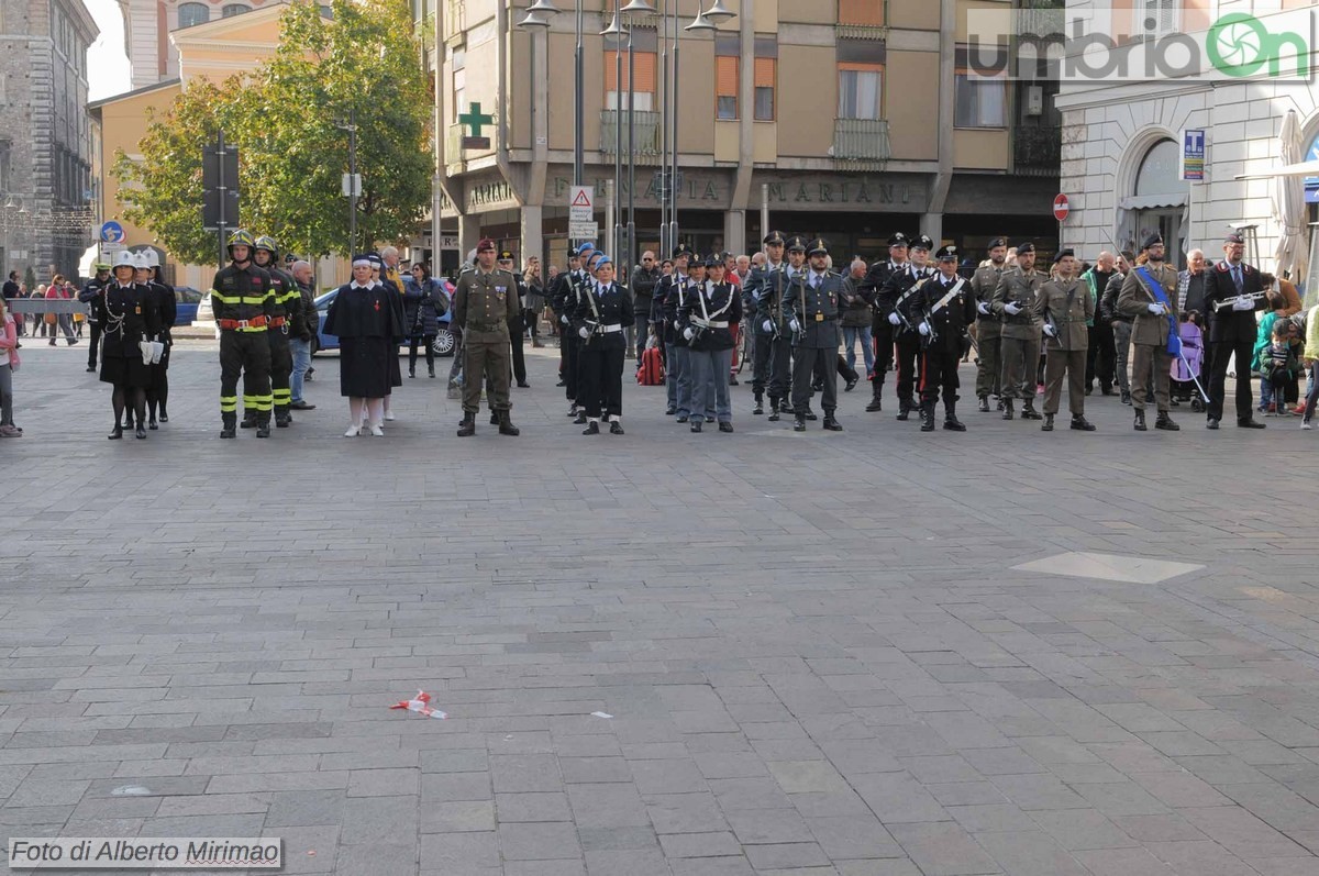 Celebrazioni unità nazionale e forze armate Terni - 4 novembre 2017 (foto Mirimao) (36)