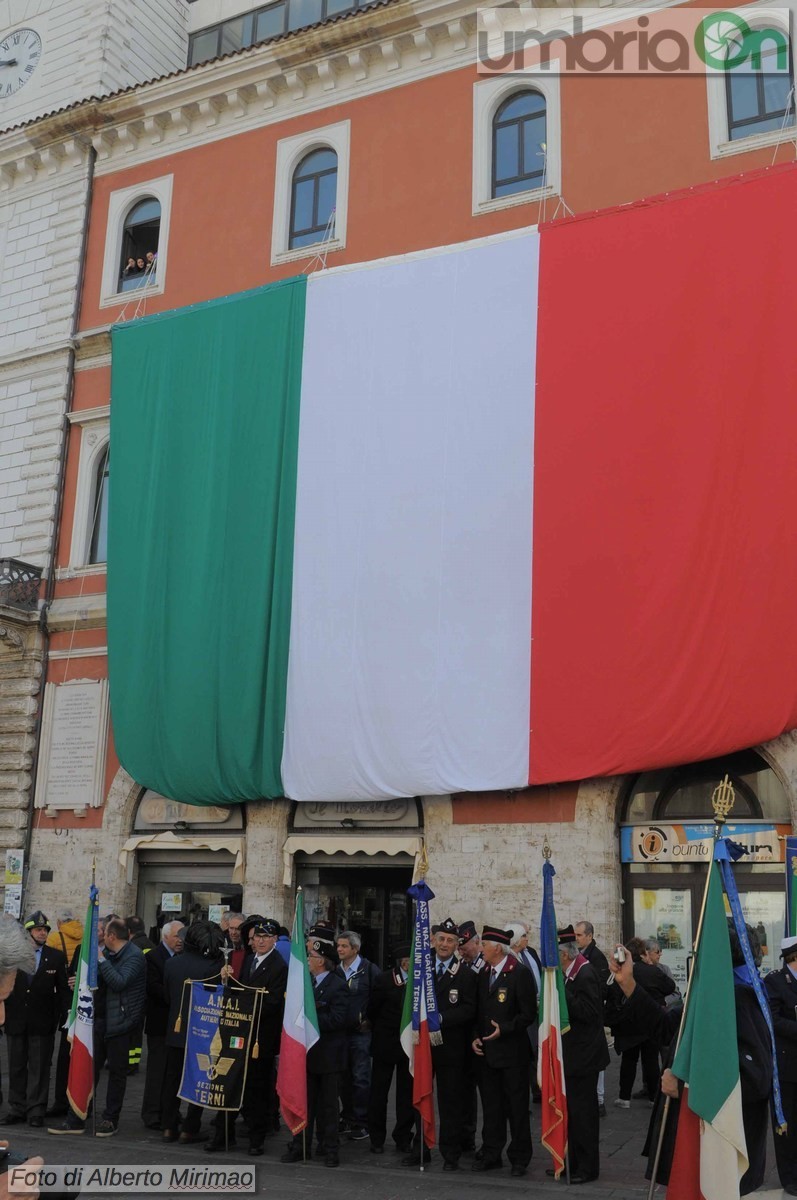 Celebrazioni unità nazionale e forze armate Terni - 4 novembre 2017 (foto Mirimao) (39)