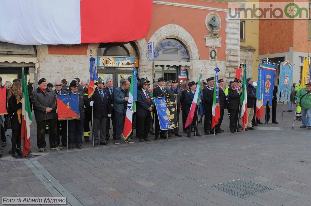 Celebrazioni unità nazionale e forze armate Terni - 4 novembre 2017 (foto Mirimao) (40)