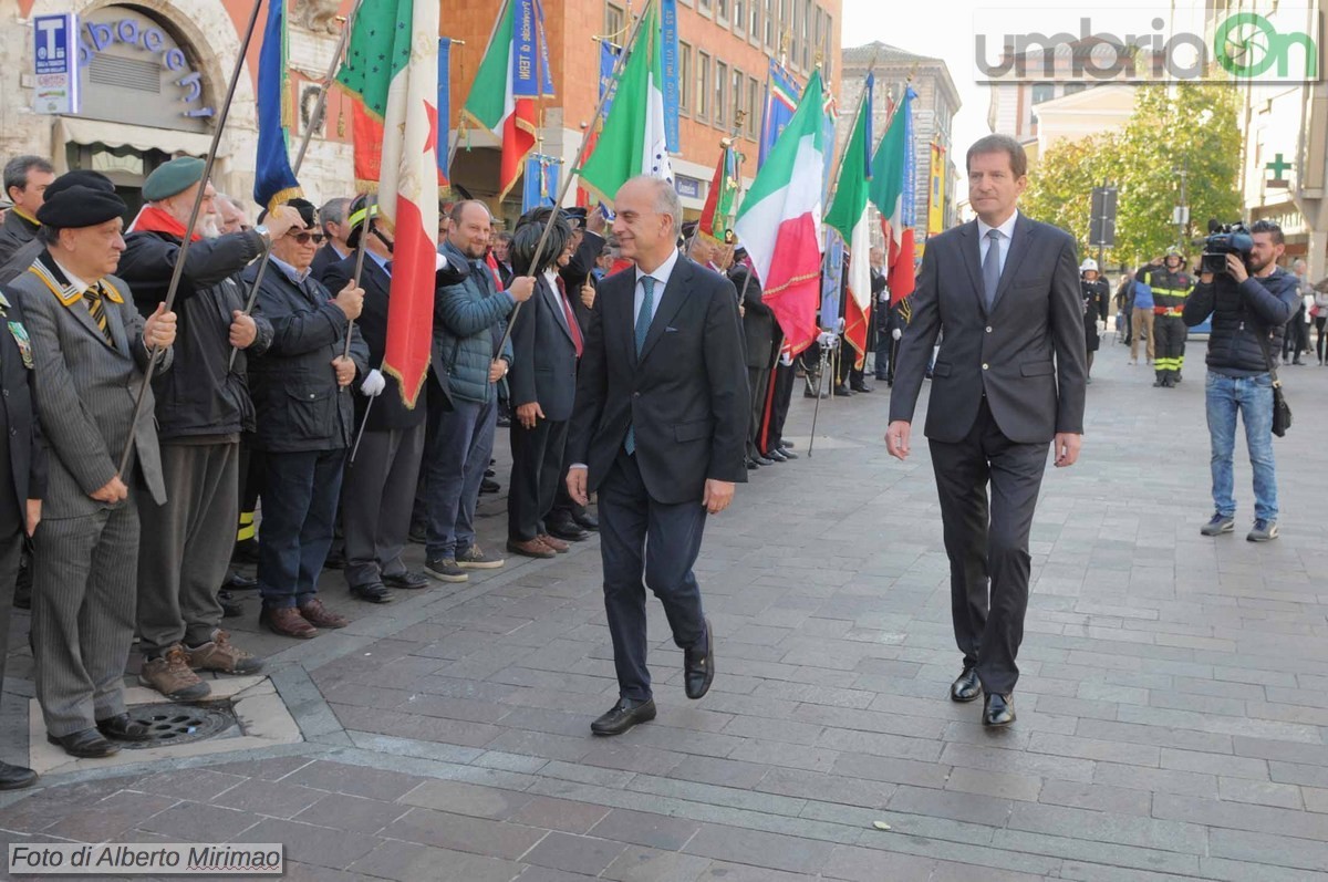 Celebrazioni unità nazionale e forze armate Terni - 4 novembre 2017 (foto Mirimao) (5)