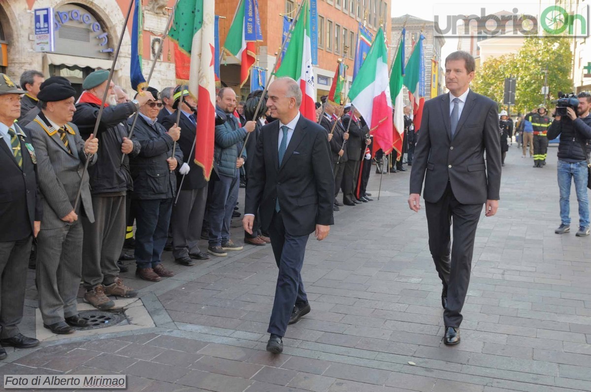 Celebrazioni unità nazionale e forze armate Terni - 4 novembre 2017 (foto Mirimao) (6)