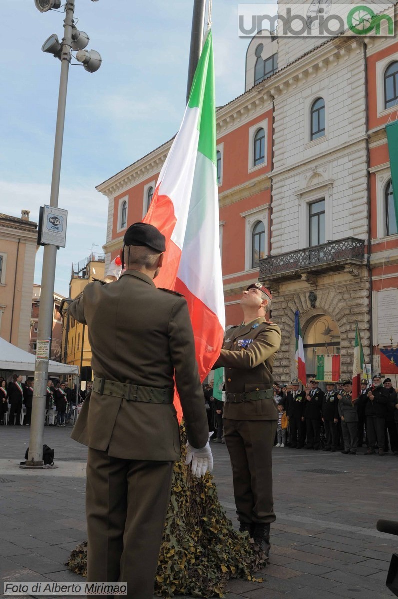 Celebrazioni unità nazionale e forze armate Terni - 4 novembre 2017 (foto Mirimao) (9)