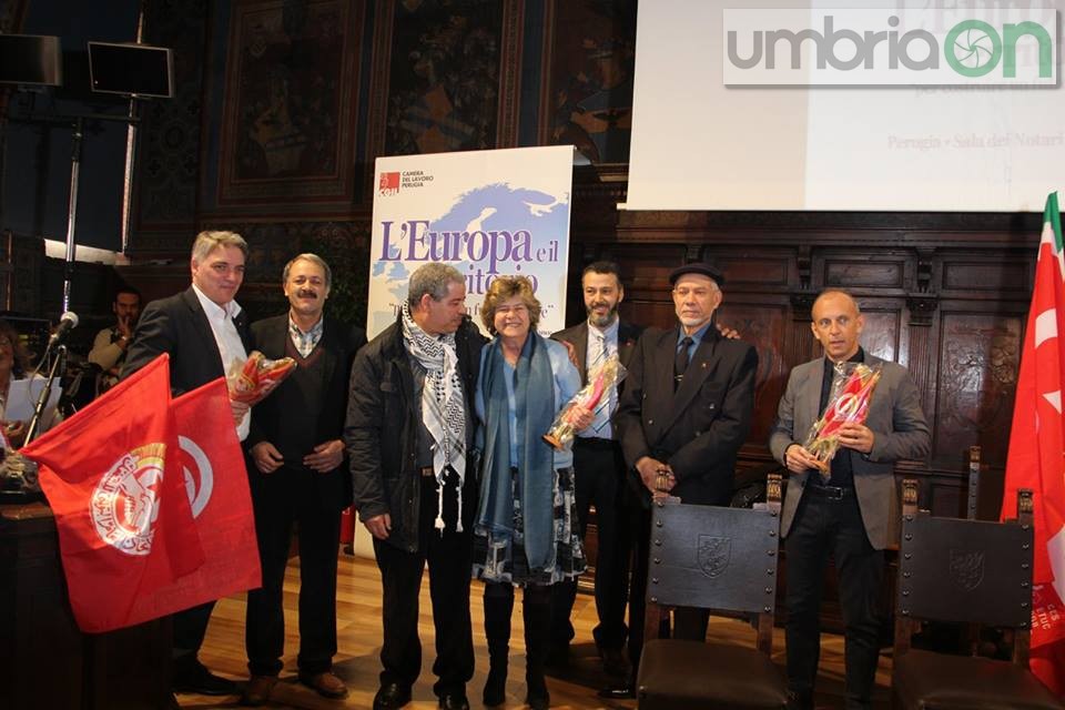 Delegazione sindacato Tunisino