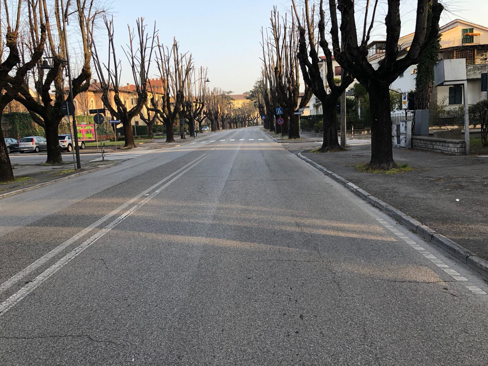 Città di Castello: foto dalla città vuota ai tempi del coronavirus