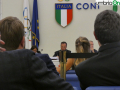 Franco Frattini durante l'udienza di venerdì