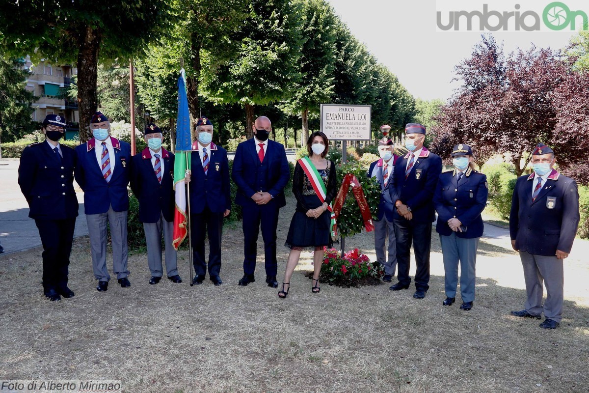 Commemorazione Manuela Loi, Terni - 20 luglio 2020 (foto Mirimao) (1)