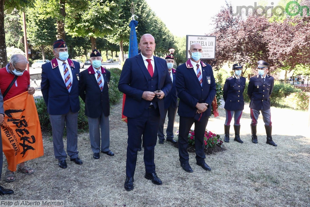 Commemorazione Manuela Loi, Terni - 20 luglio 2020 (foto Mirimao) (10)