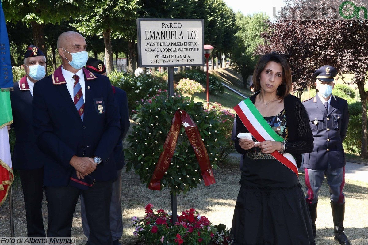 Commemorazione Manuela Loi, Terni - 20 luglio 2020 (foto Mirimao) (16)