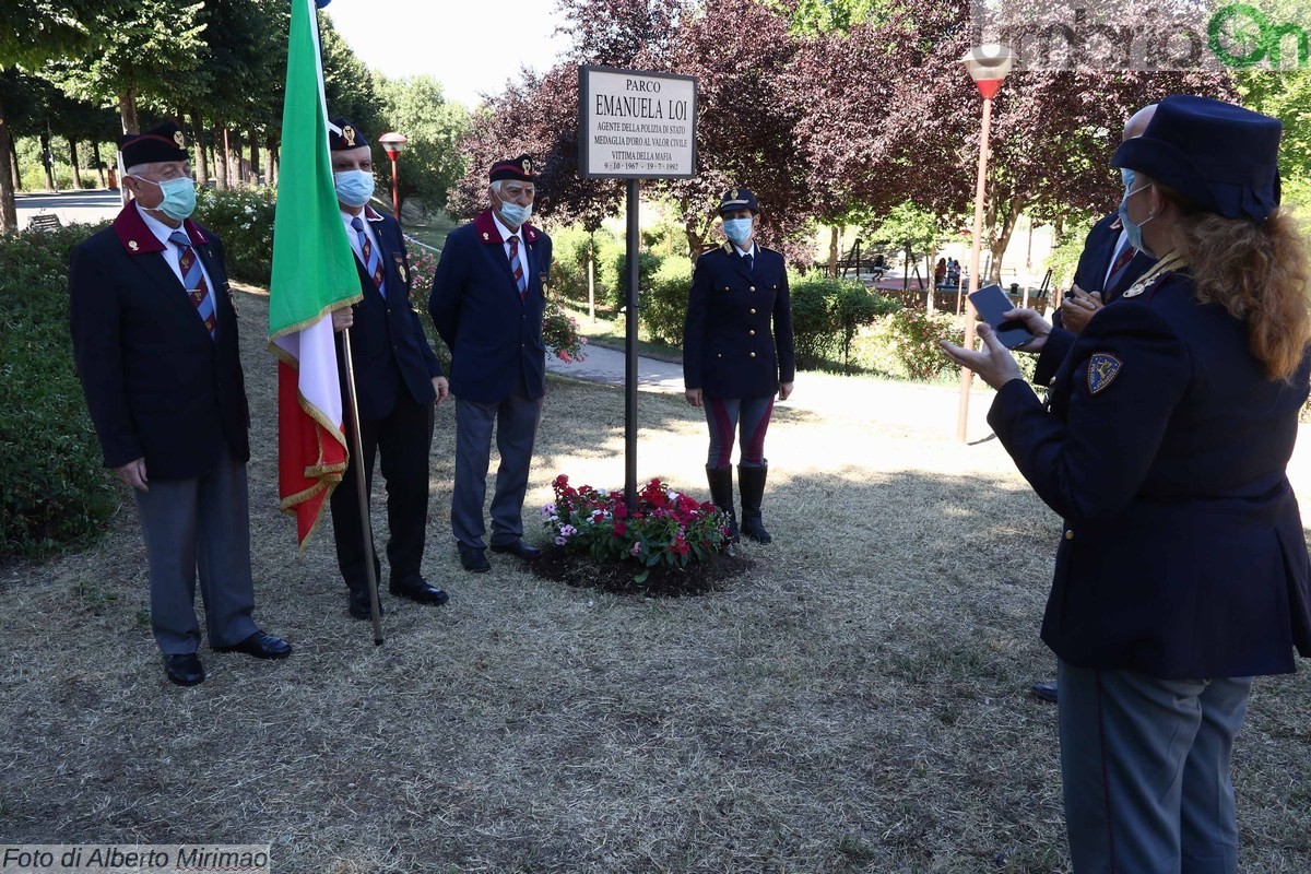 Commemorazione Manuela Loi, Terni - 20 luglio 2020 (foto Mirimao) (17)