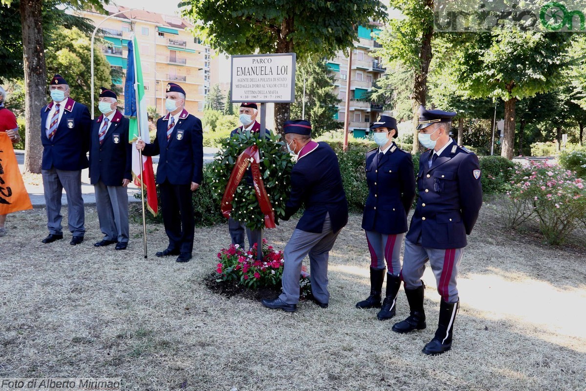 Commemorazione Manuela Loi, Terni - 20 luglio 2020 (foto Mirimao) (19)