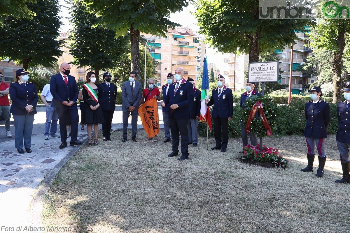 Commemorazione Manuela Loi, Terni - 20 luglio 2020 (foto Mirimao) (9)