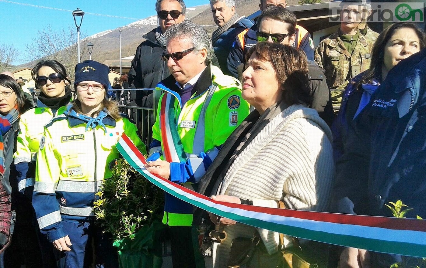 San Pellegrino di Norcia, consegna Sae terremoto - 19 febbraio 2017 (1)