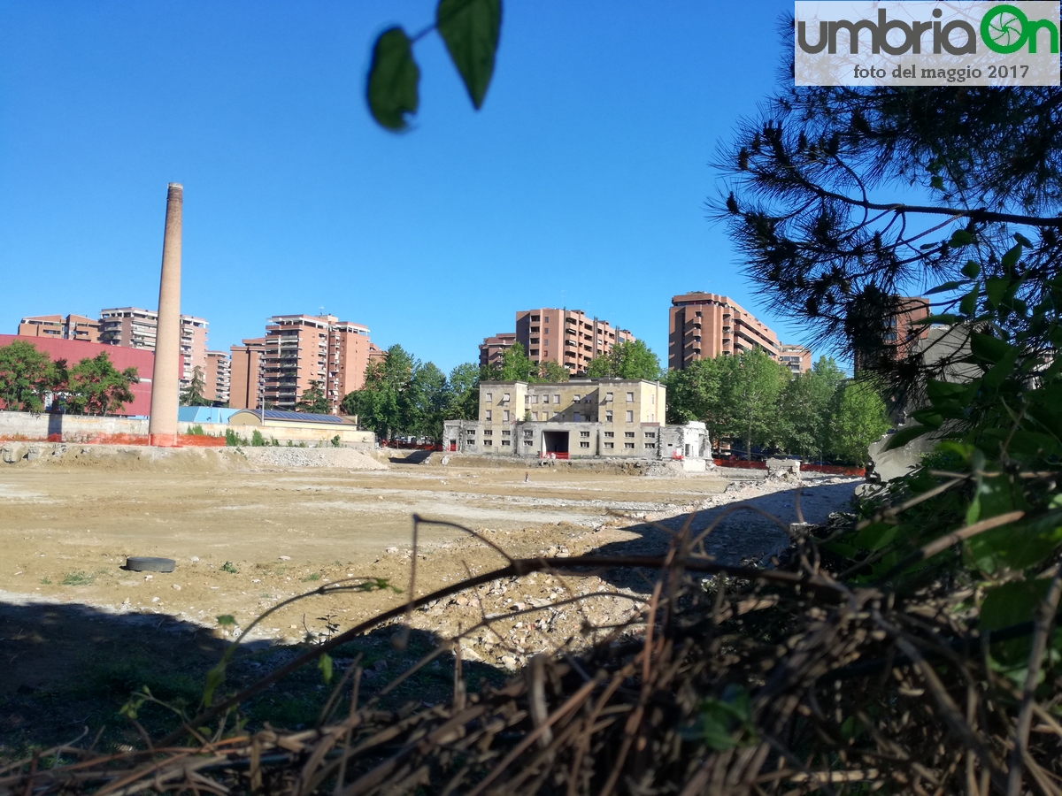 Perugia Lavori complesso residenziale ex Tabacchificio