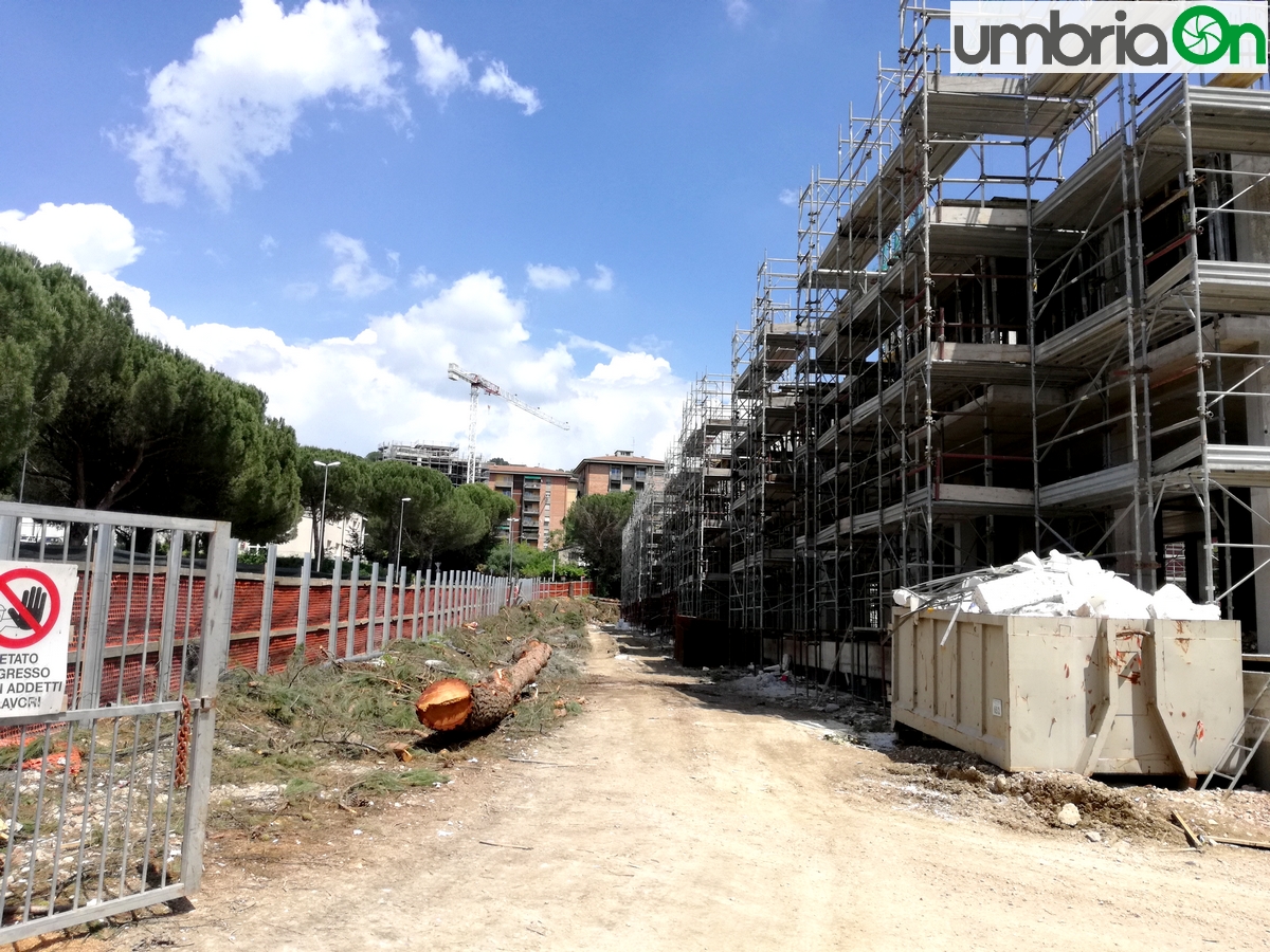 Perugia Lavori complesso residenziale ex Tabacchificio