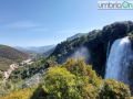cascata marmore panorama valnerina strada parcheggio
