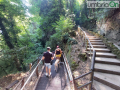 turismo turisti cascata marmore ferragosto 2024 (x sentiero