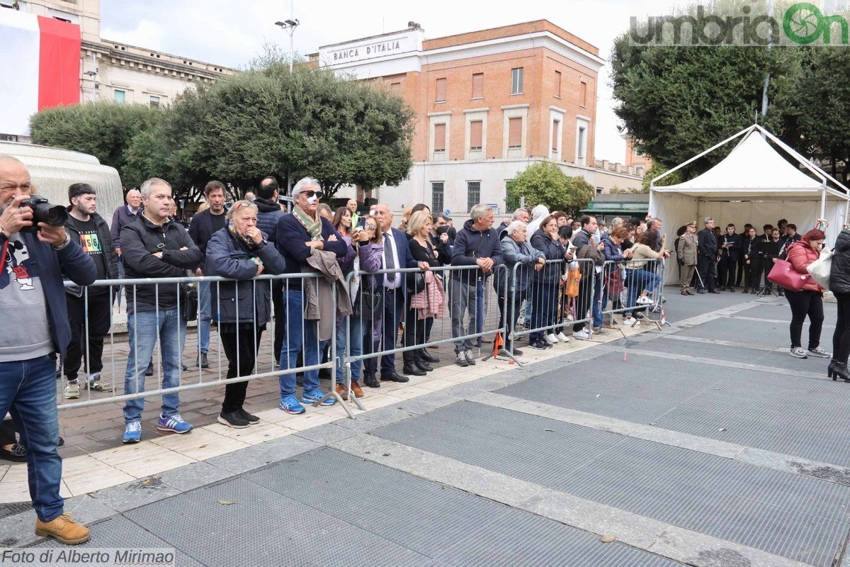 Festa forze armate e unità nazionale Terni, insigniti - 4 novembre 2022 (Foto Mirimao) (15)