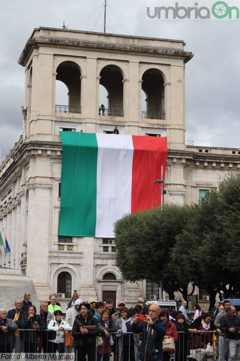 Festa forze armate e unità nazionale Terni, insigniti - 4 novembre 2022 (Foto Mirimao) (16)