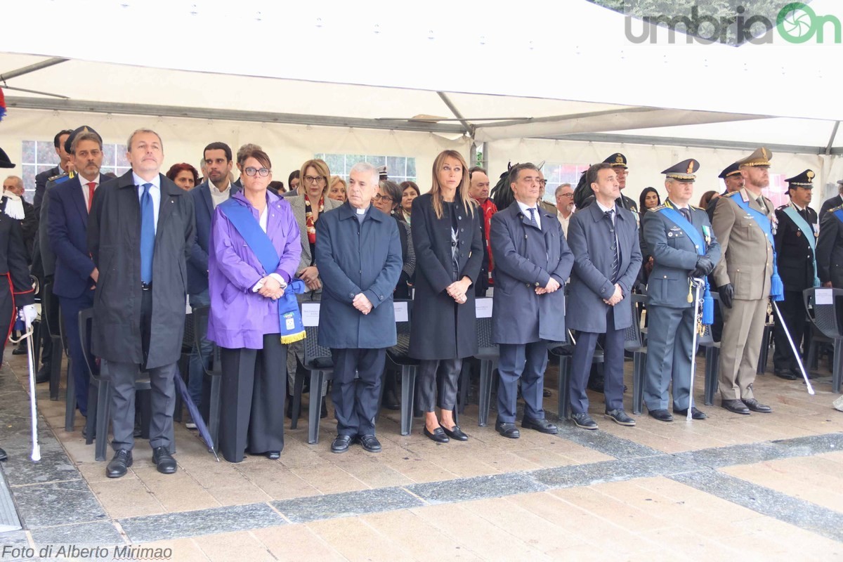 Festa forze armate e unità nazionale Terni, insigniti - 4 novembre 2022 (Foto Mirimao) (17)